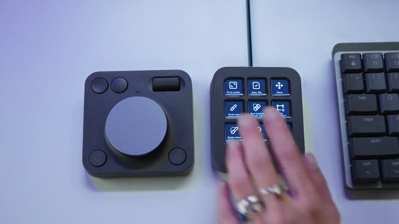 Streamdeck Logitech MX Creative console