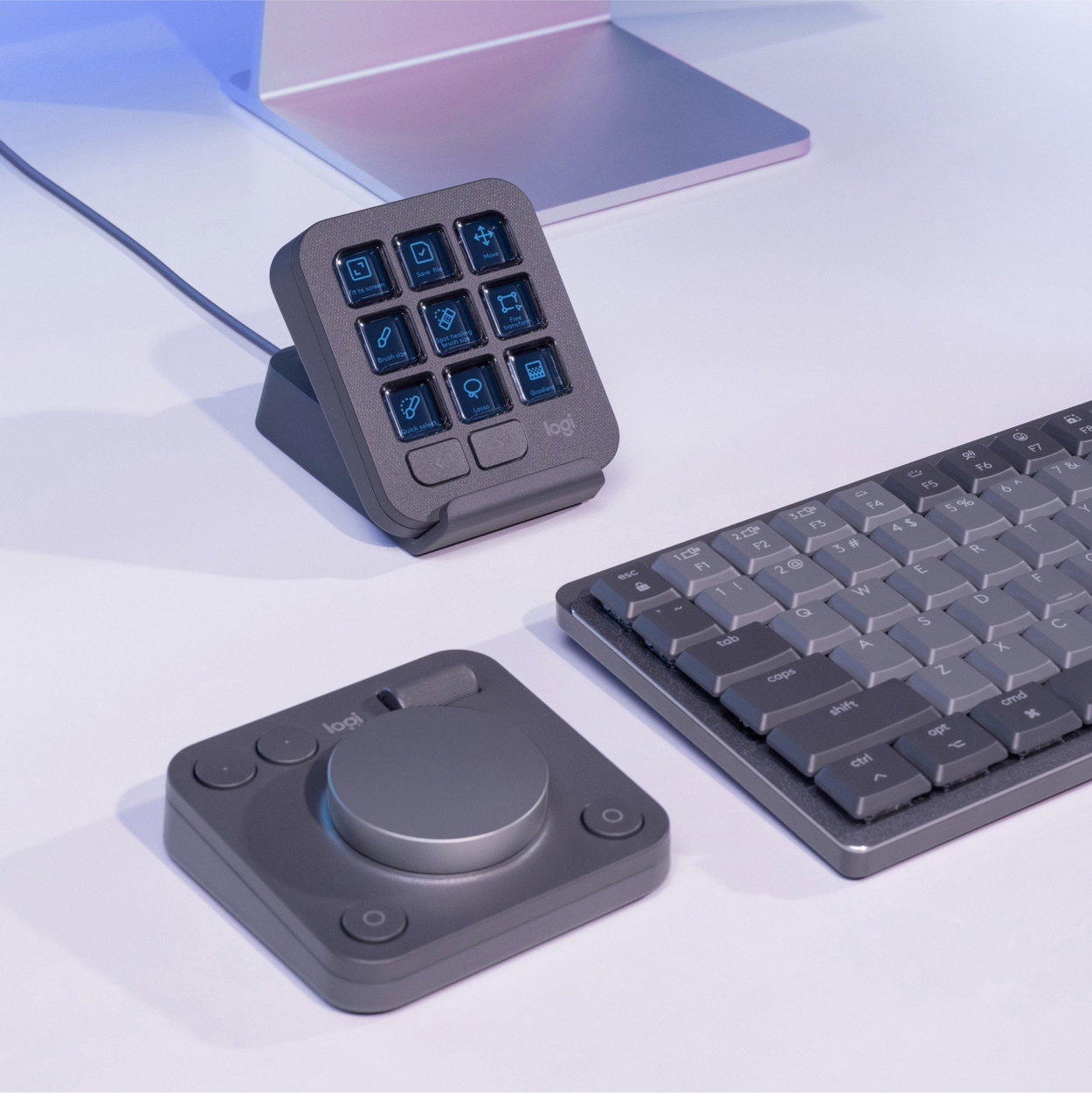 Streamdeck Logitech MX Creative console