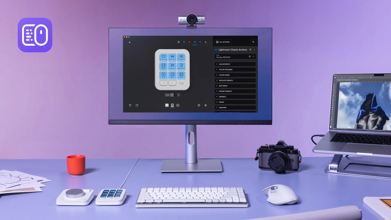 Streamdeck Logitech MX Creative console