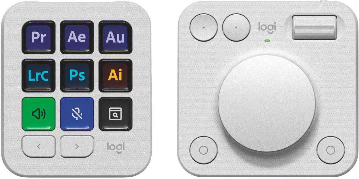 Streamdeck Logitech MX Creative console, Pale Grey
