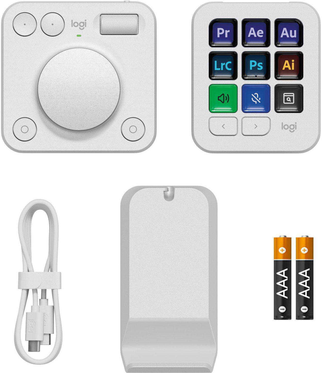 Streamdeck Logitech MX Creative console, Pale Grey