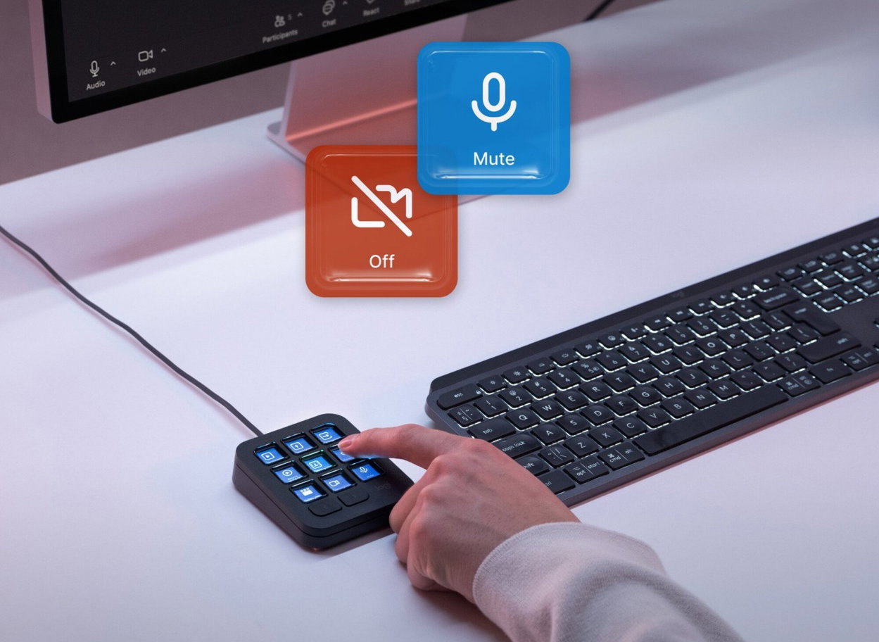 Streamdeck Logitech MX Keypad, Graphite