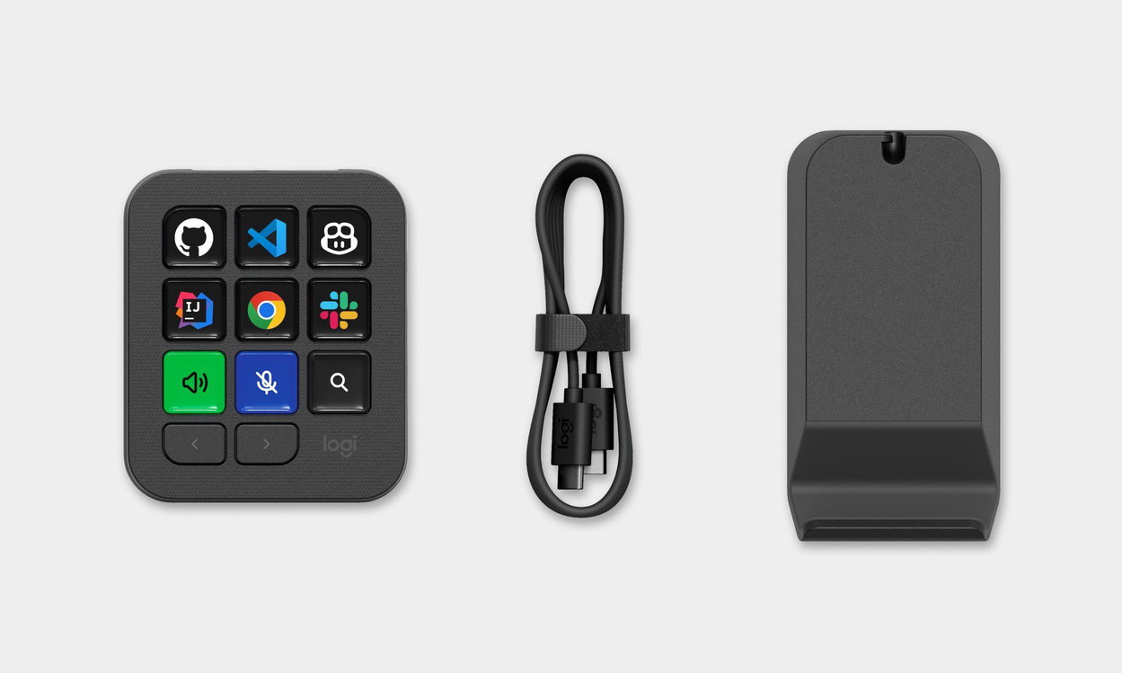 Streamdeck Logitech MX Keypad, Graphite