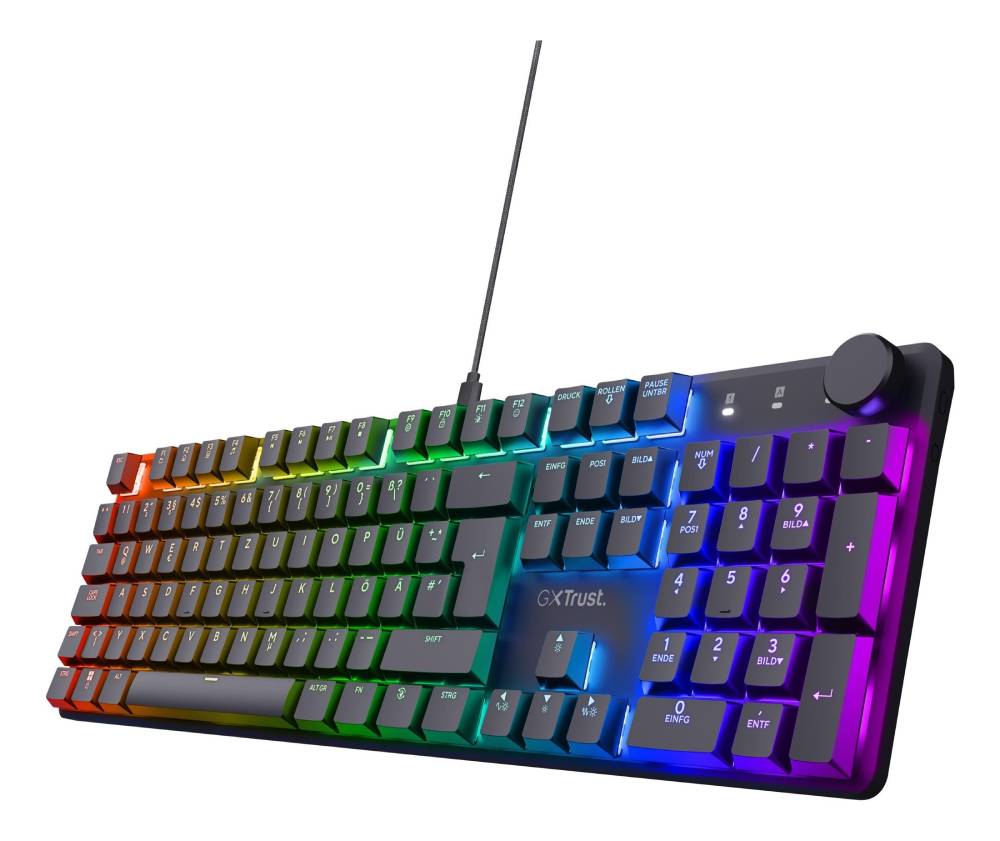 Trust GXT 866 Torix RGB gaming keyboard