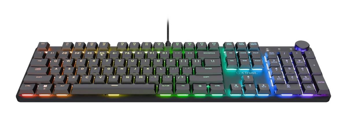 Trust GXT 866 Torix RGB gaming keyboard