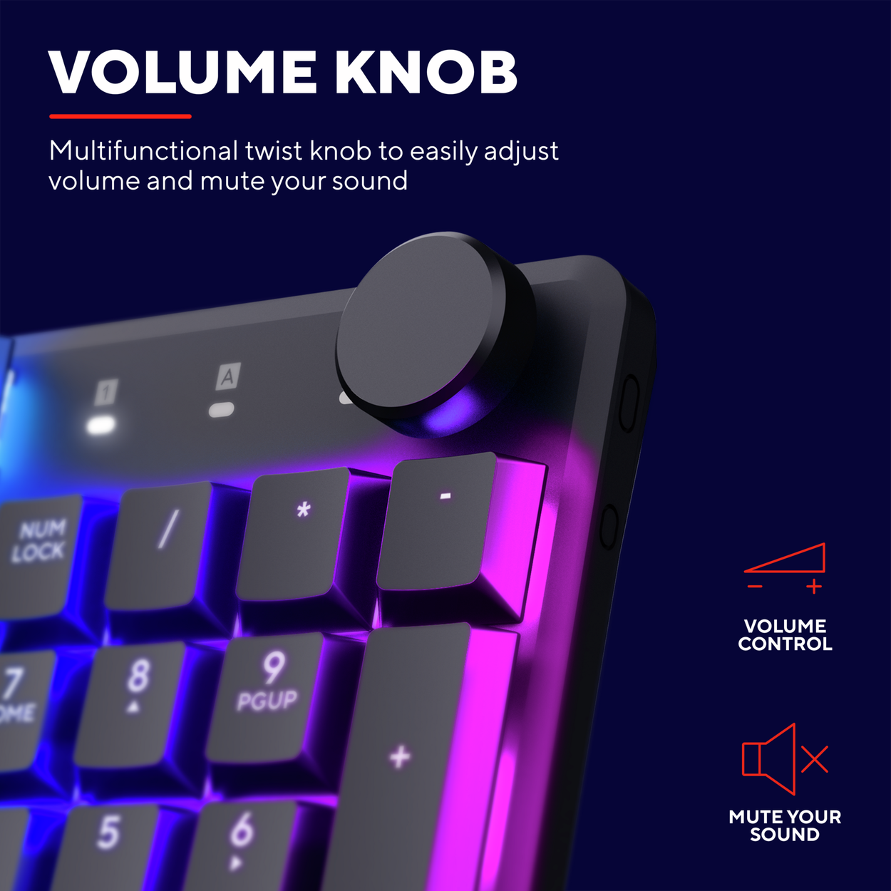 Trust GXT 868 Torix - US gaming keyboard