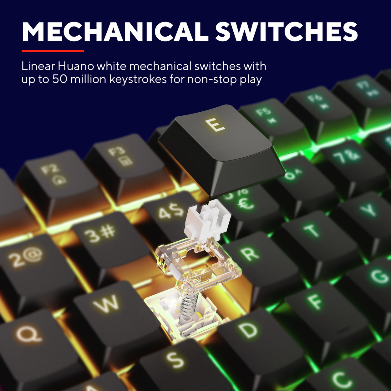 Trust GXT 868 Torix - US gaming keyboard