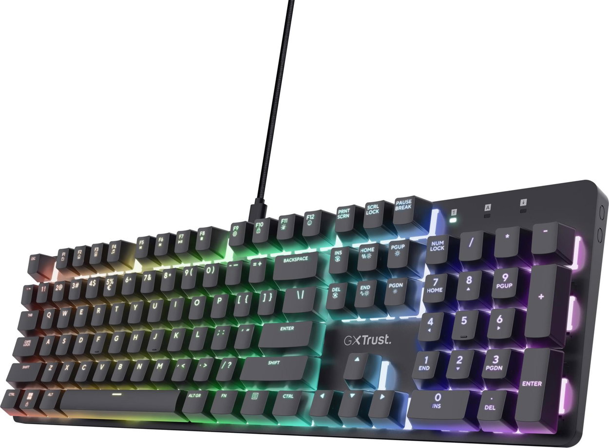 Trust GXT871 ZORA Mechanical gaming keyboard - CZ/SK