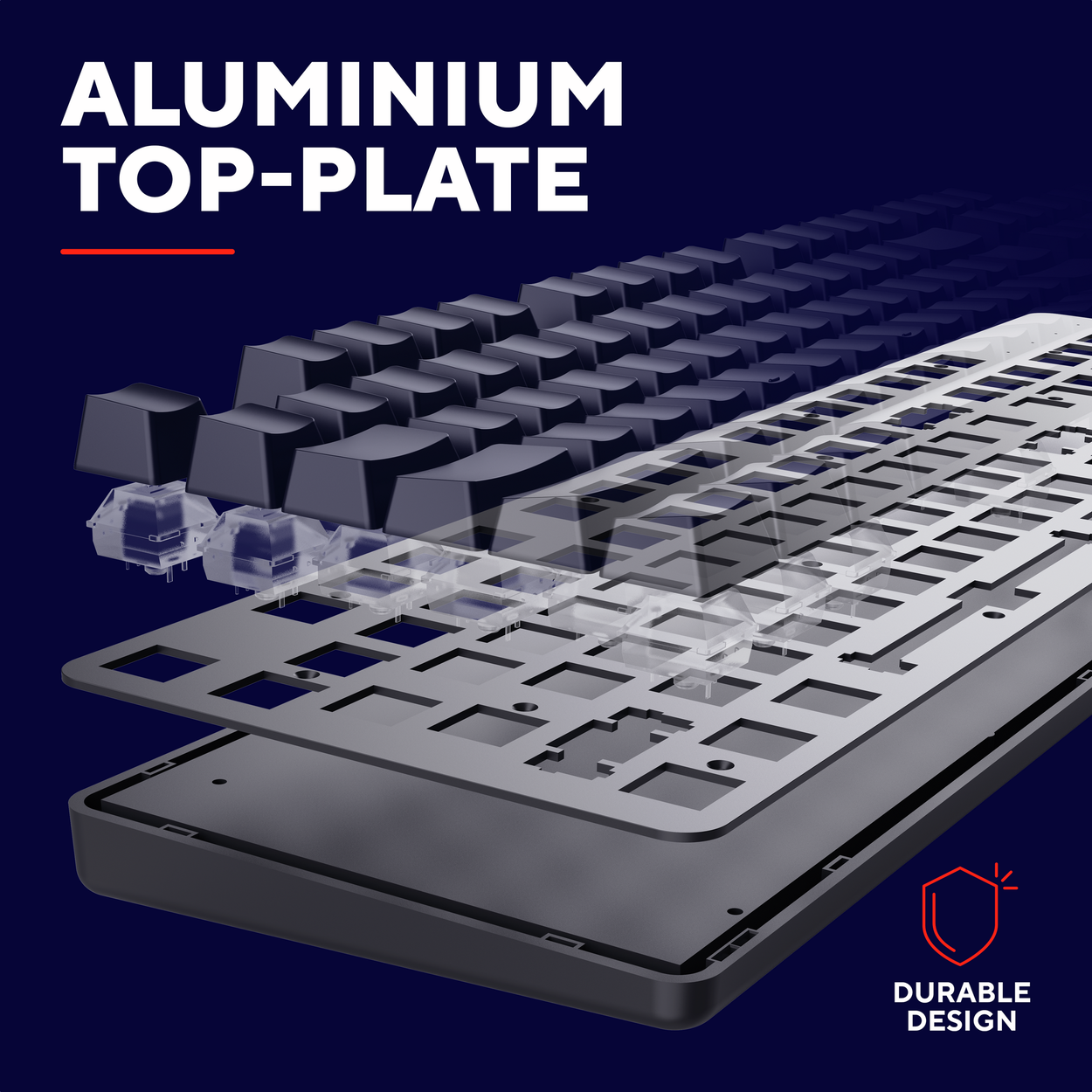 Trust GXT871 ZORA Mechanical gaming keyboard - CZ/SK