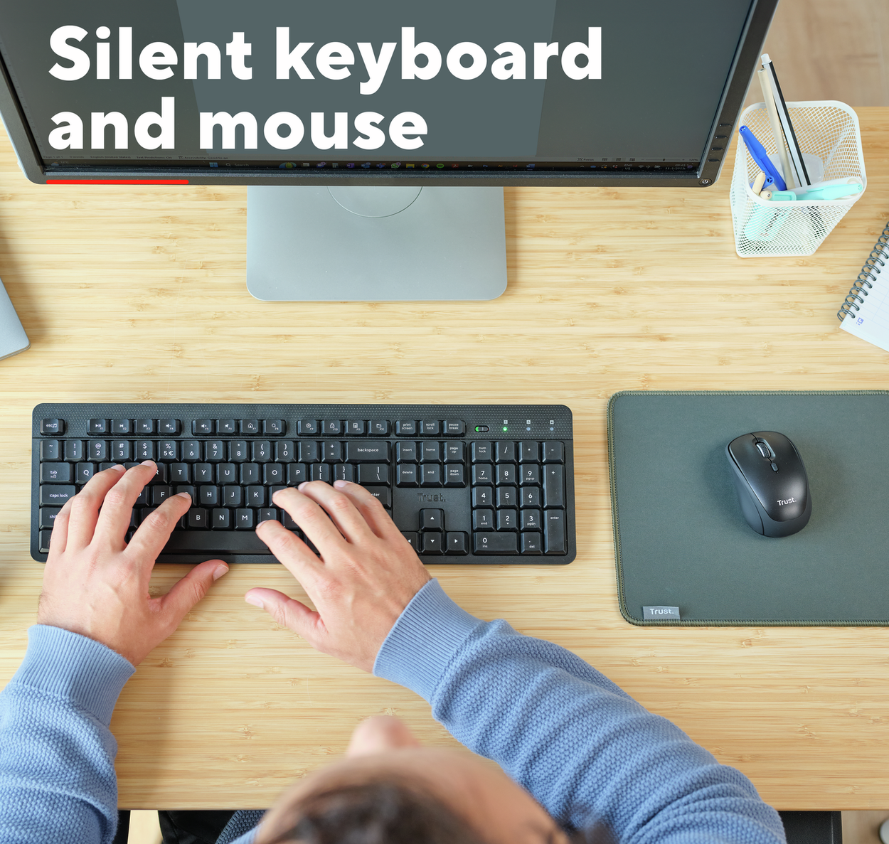 Trust ODY II keyboard and mouse set - CZ/SK