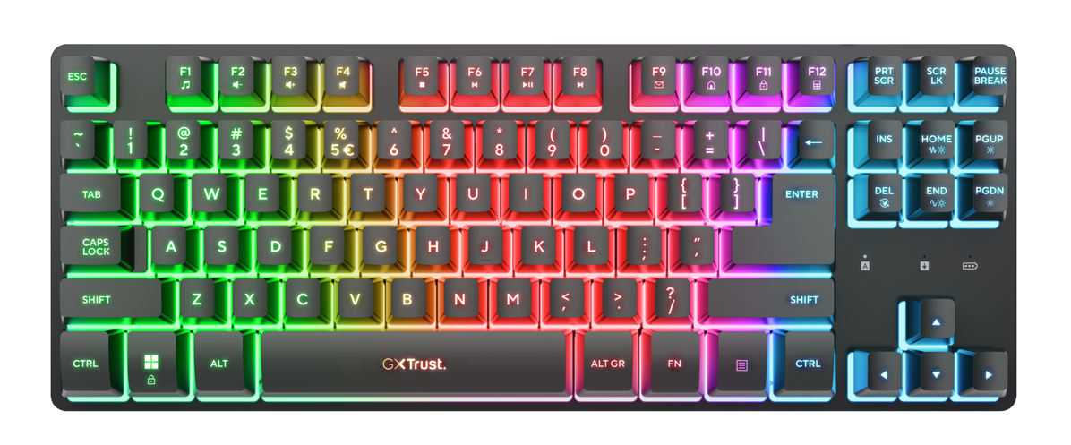 Trust GXT831 THADO TKL wireless gaming keyboard - US
