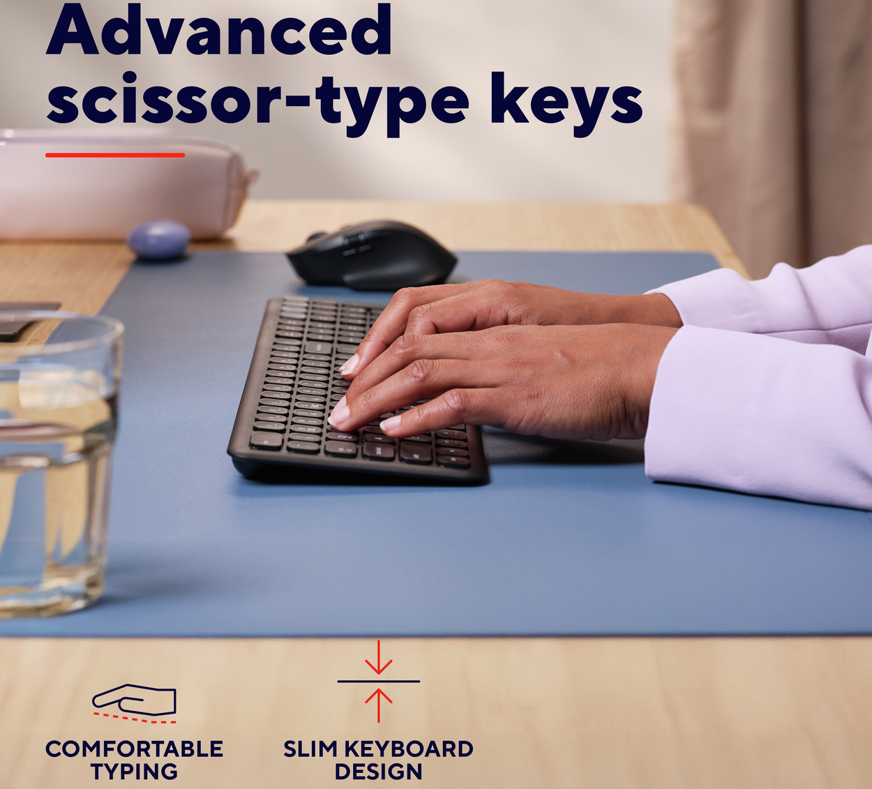 Trust VAIYA Multidevice Rechargeable Keyboard - US