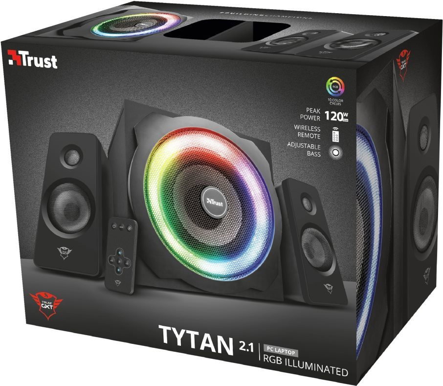 Trust GXT 629 Tytan 2.1 RGB Speakers