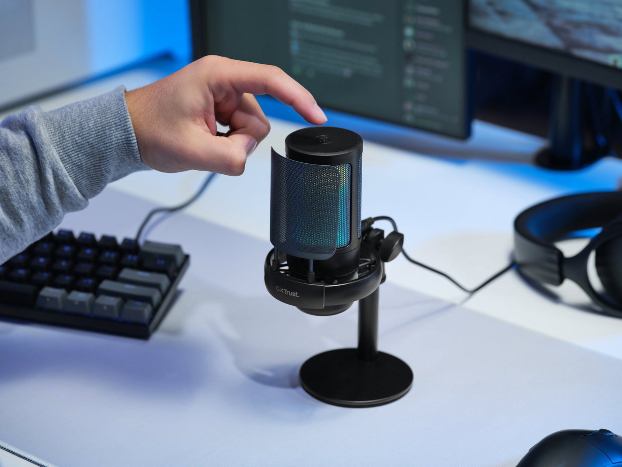 Trust GXT238 AURON USB Gaming Microphone - Black