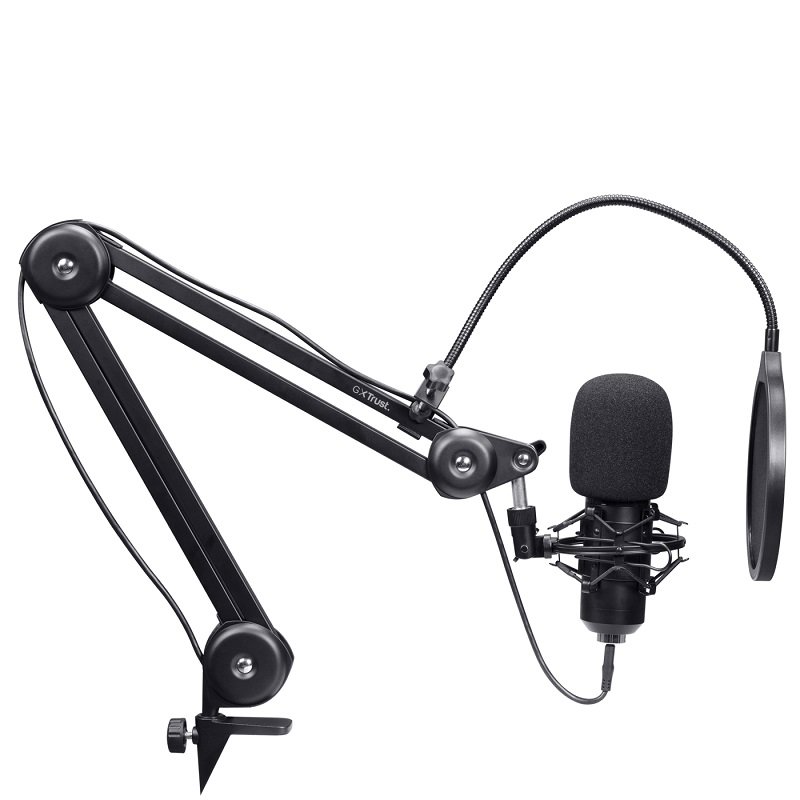 Trust GXT270 EMITA II+ Streaming Desk Arm Microphone