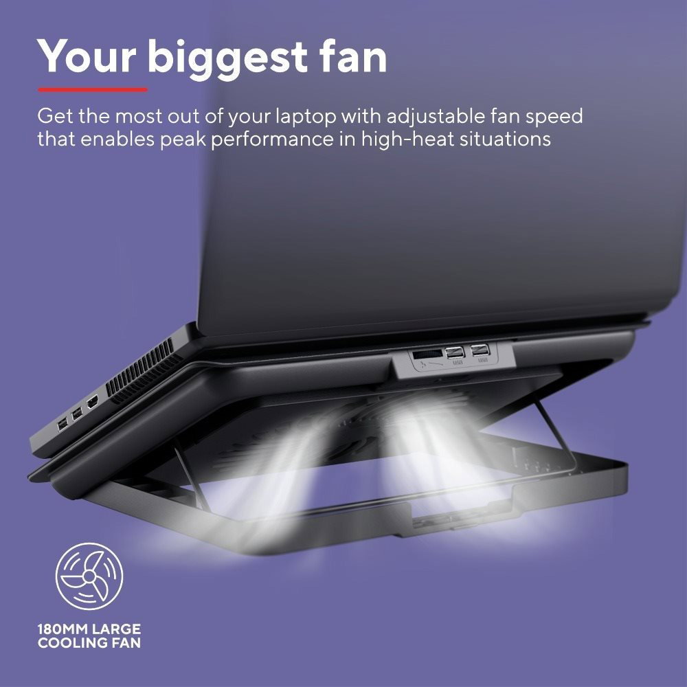 Trust Exto Laptop Cooling Stand ECO certified