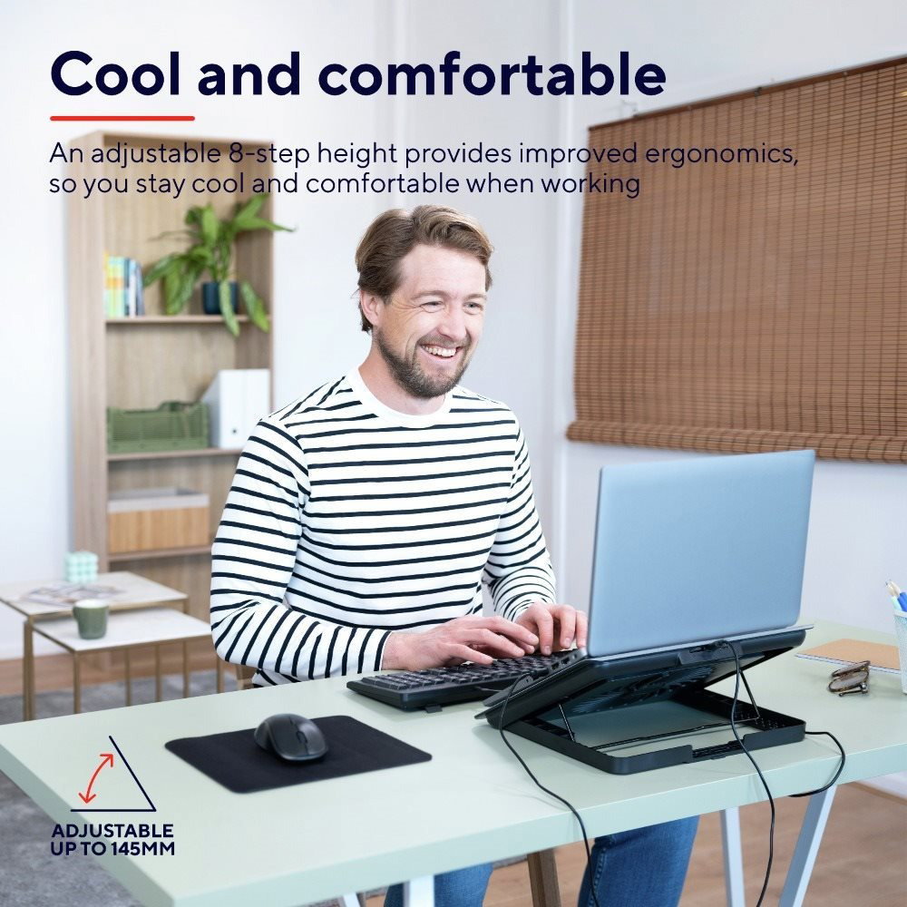 Trust Exto Laptop Cooling Stand ECO certified