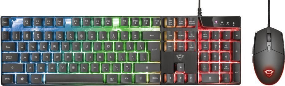 Trust GXT838 AZOR Combo keyboard and mouse set CZ/SK