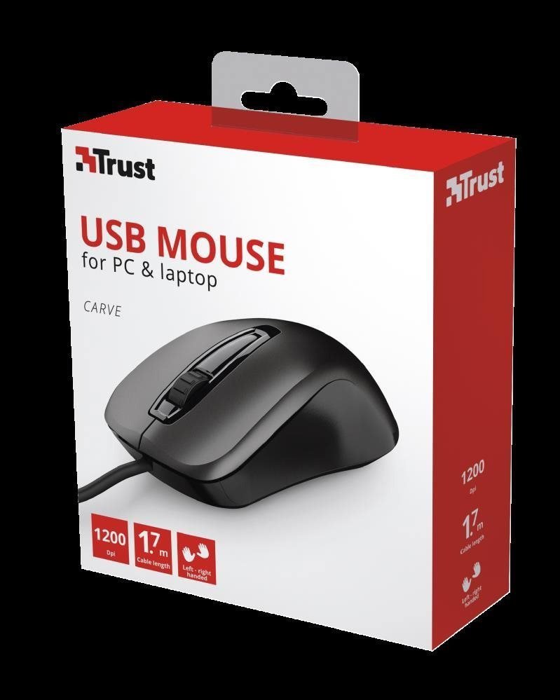Trust Carve Wired Mouse