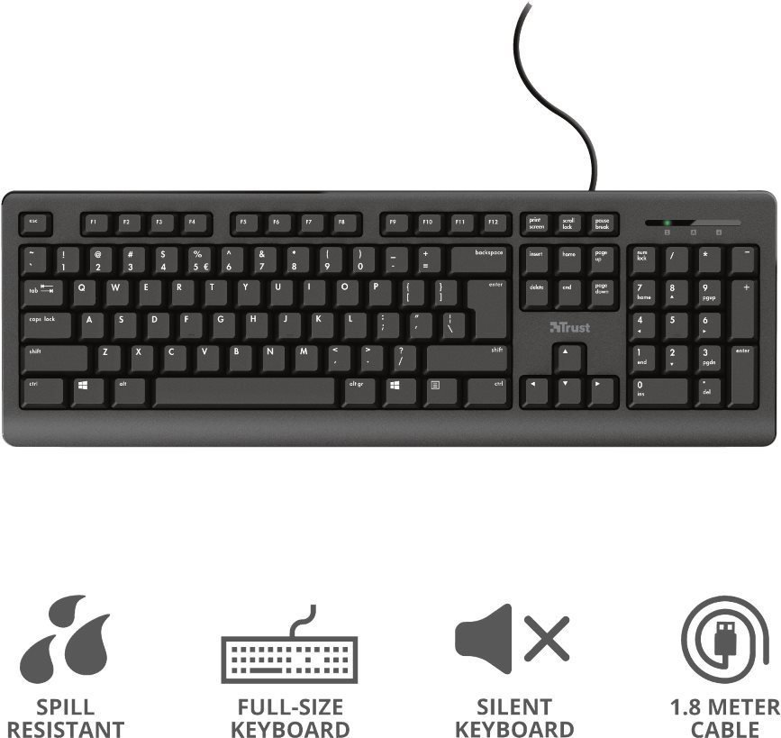 Trust PRIMO Keyboard HU