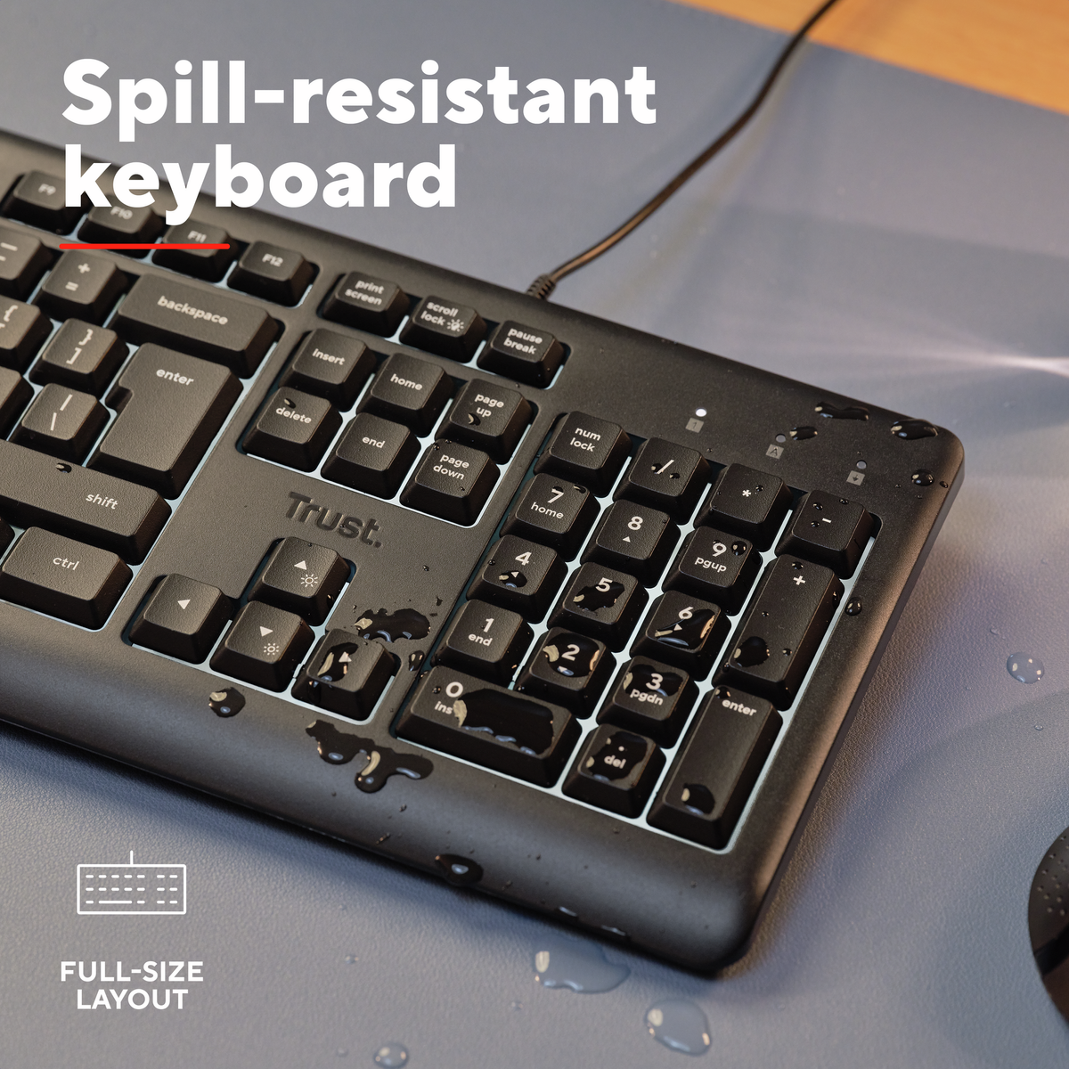 Trust PRIMO Illuminated Keyboard CZ/SK