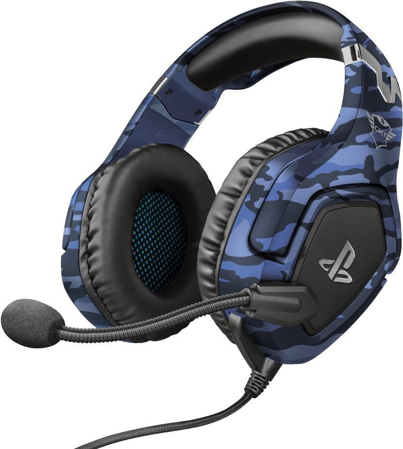 Trust GXT 488 Forze PS4 Blue Gaming Headset