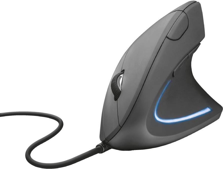 Trust VERTO Ergo Mouse Black egér - fekete