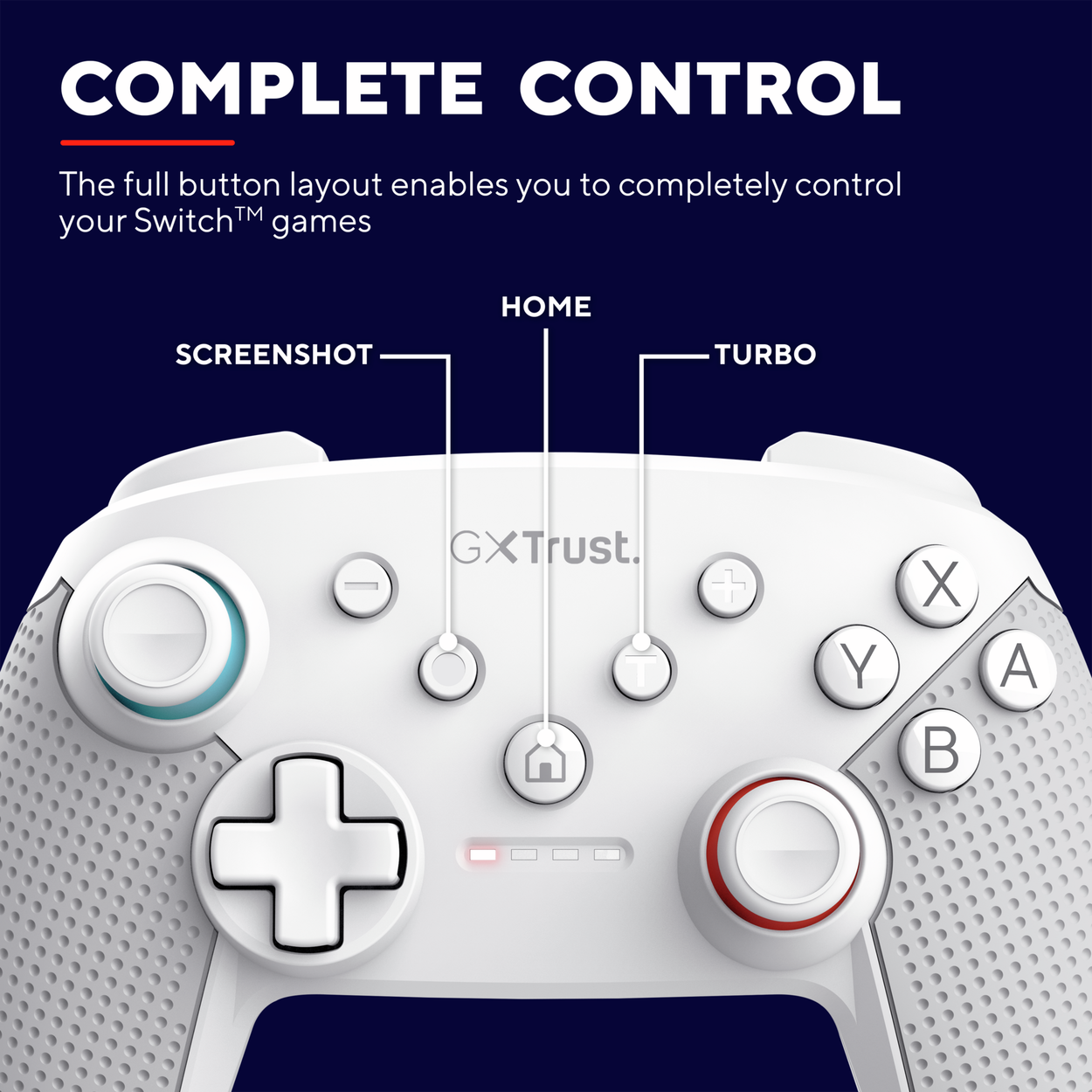 TRUST GXT1246W MUTA gamepad