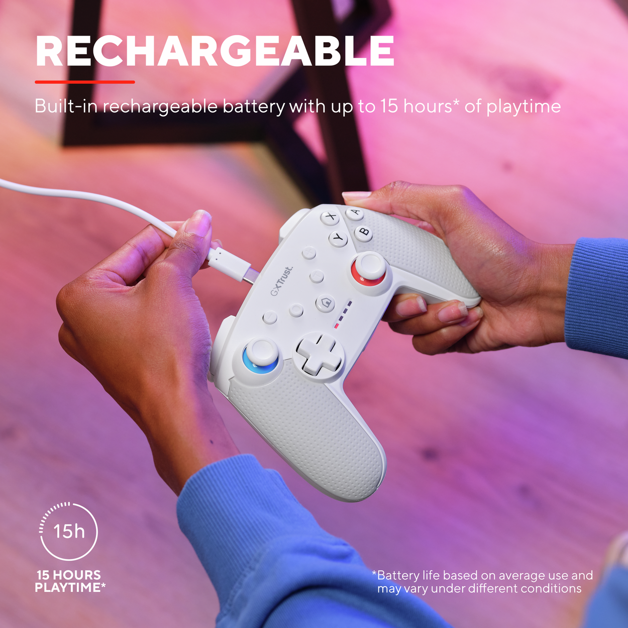 TRUST GXT1246W MUTA gamepad