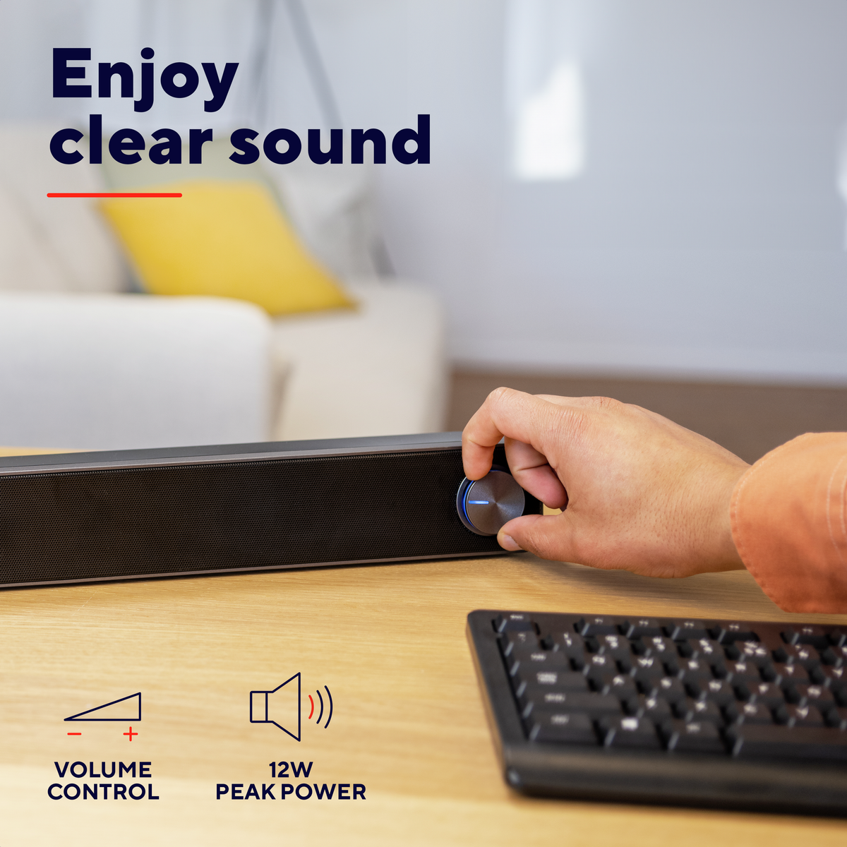 The Stylish, Minimalist Trust ARYS Soundbar
