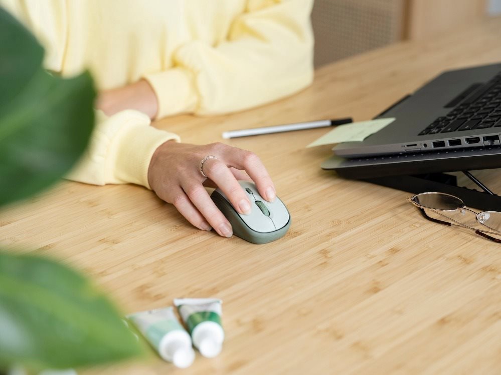 Trust YVI+ Wireless Mouse Eco Green