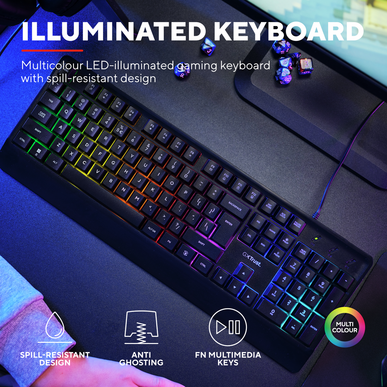 Trust GXT792 Quadrox 4-in-1 bundle