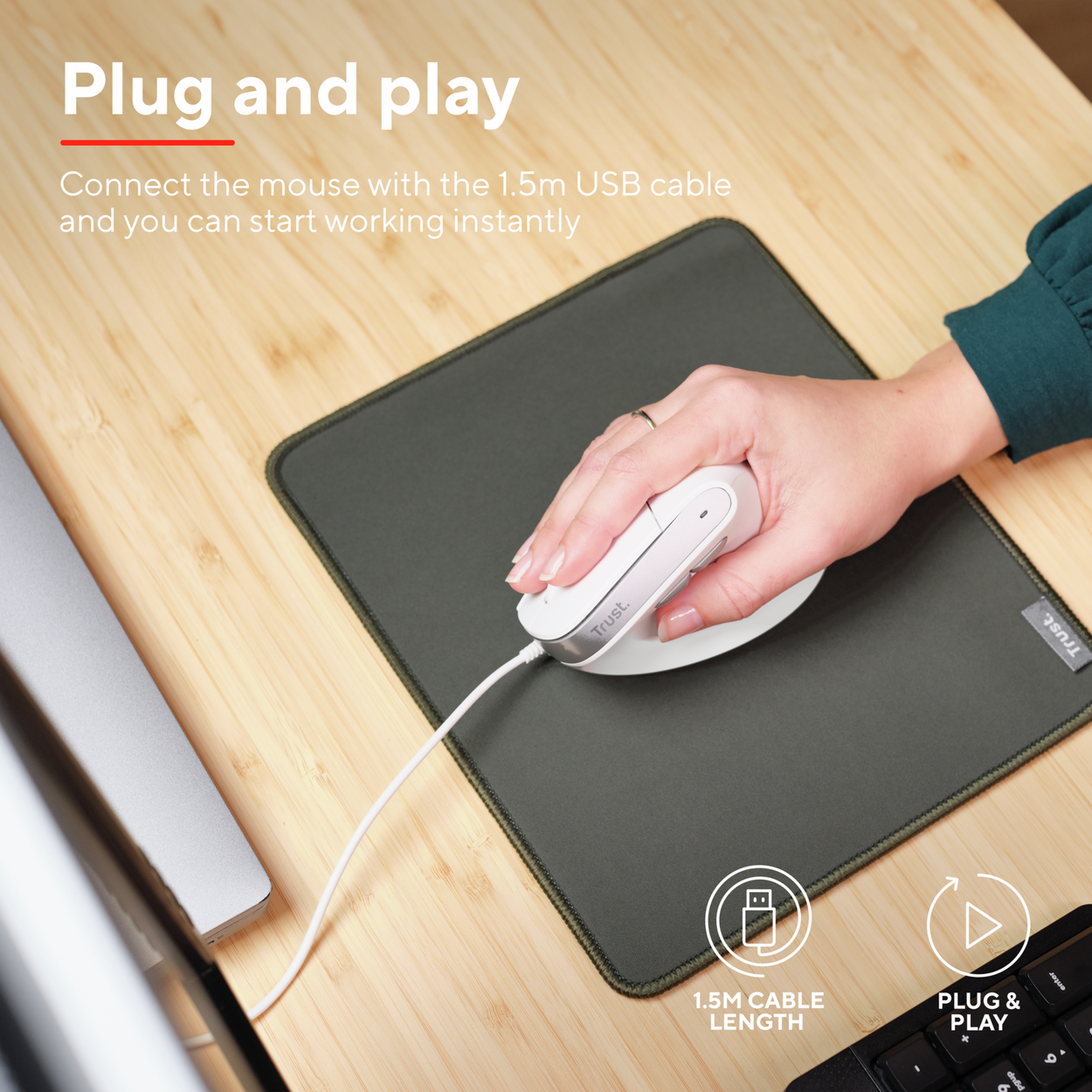 Trust BAYO II Ergonomic Mouse