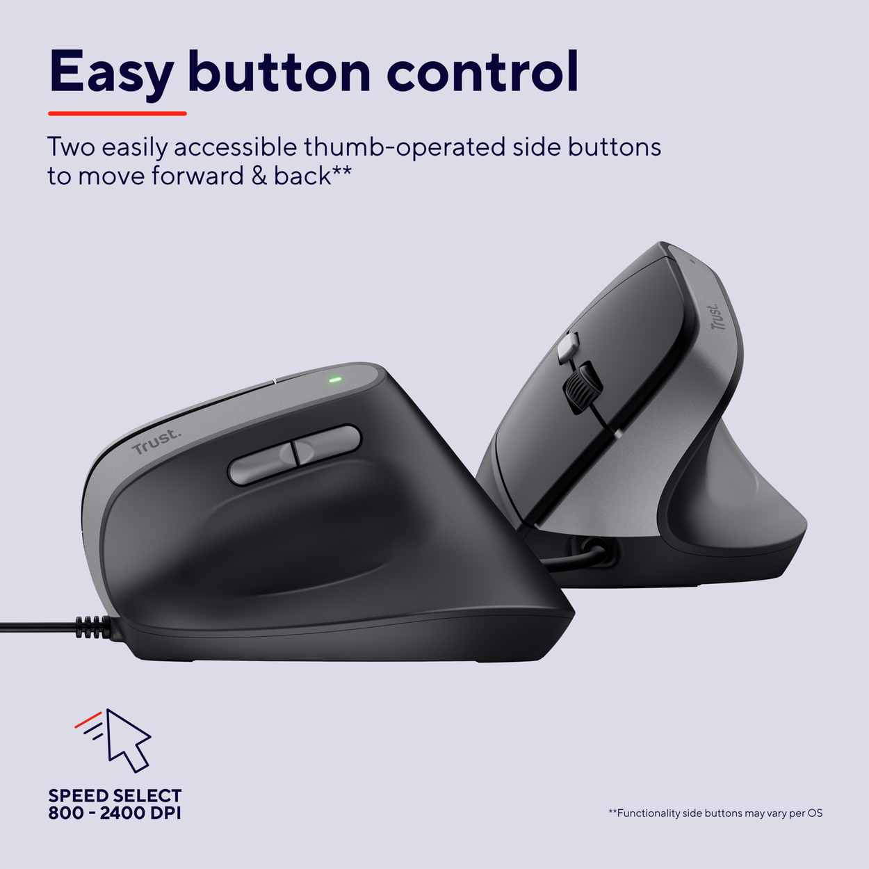 Trust BAYO II Ergonomic Mouse