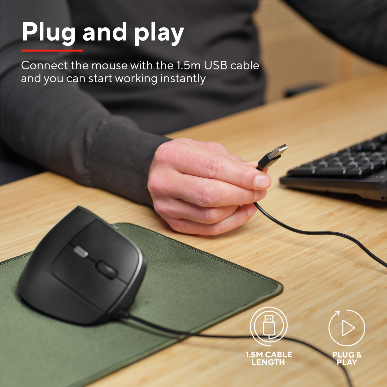 Trust BAYO II Ergonomic Mouse