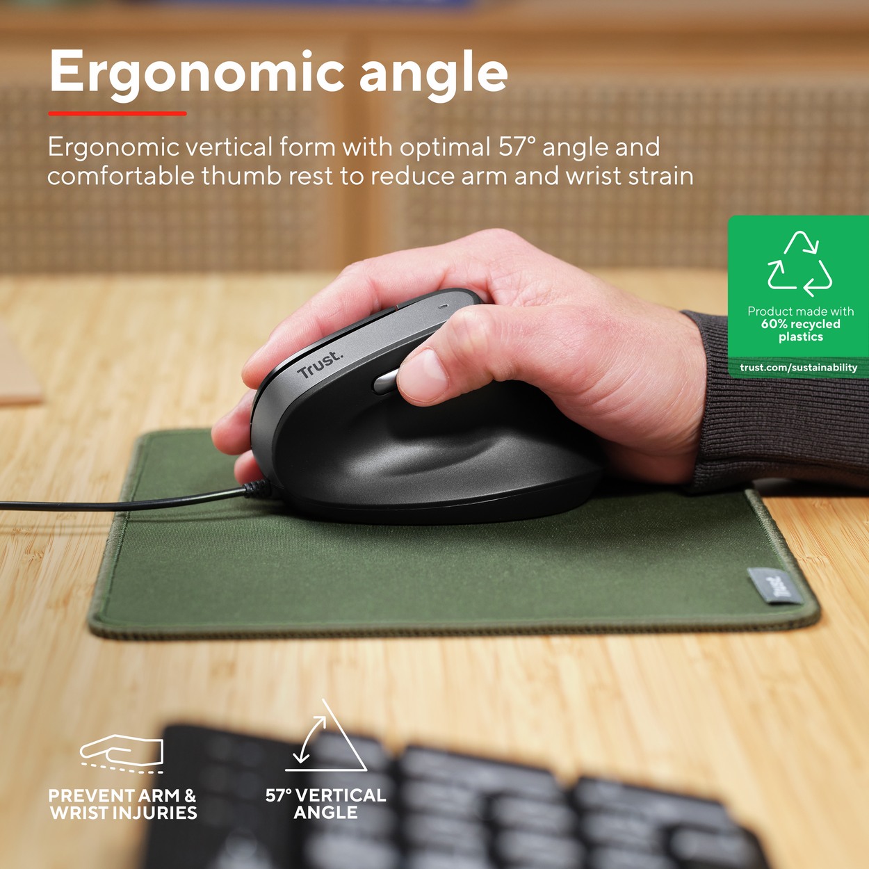 Trust BAYO II Ergonomic Mouse