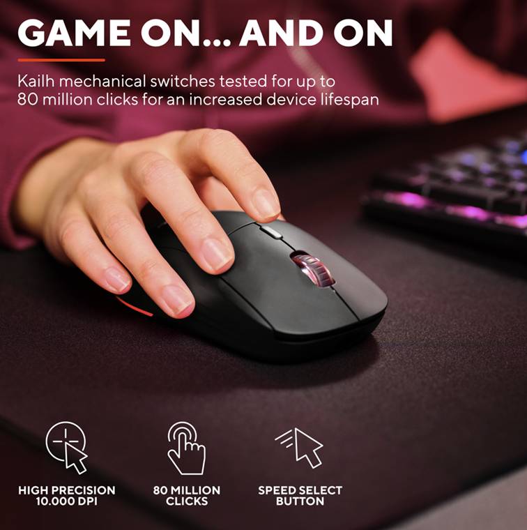 Trust GXT926 REDEX II Eco Wireless gaming mouse