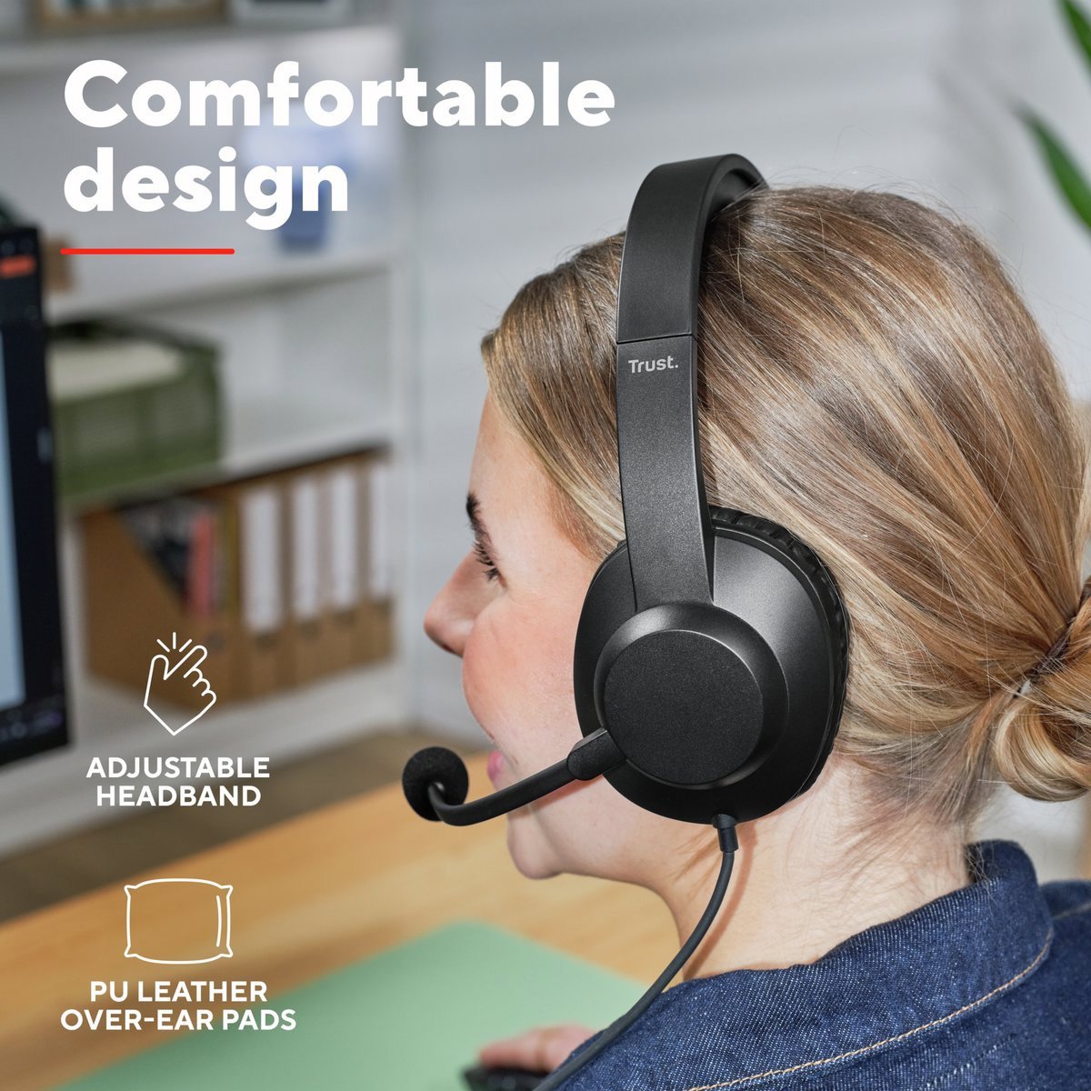 Trust AYDA MAX USB headphones