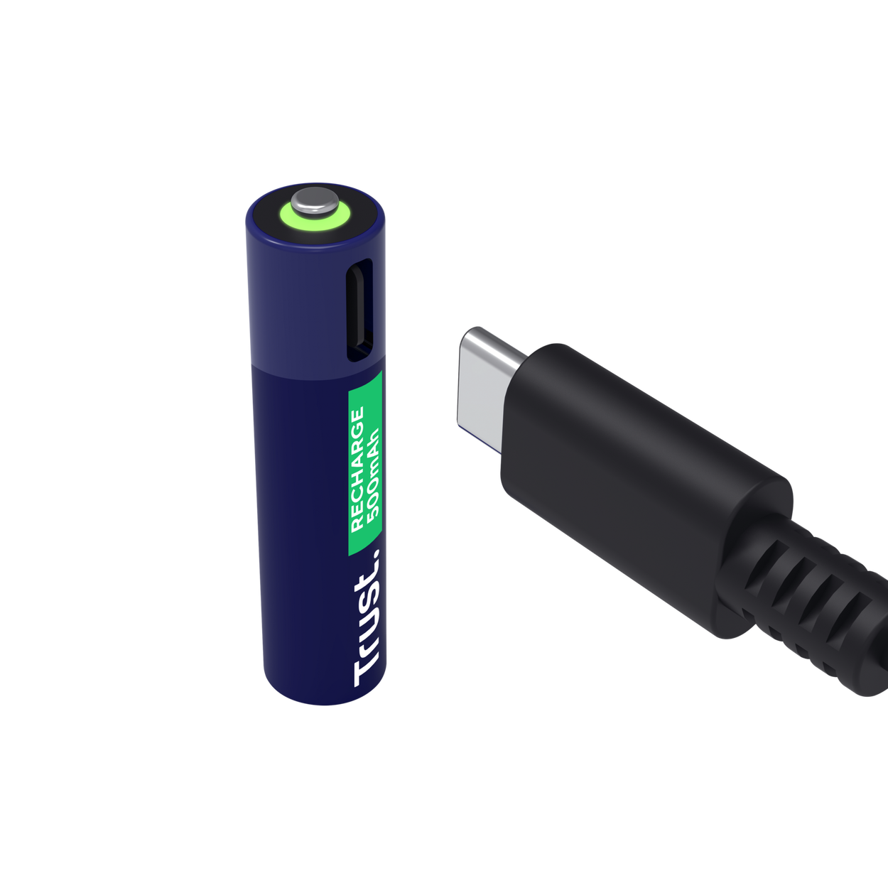 Trust USB-C Rechargeable Batteries 4P - AAA