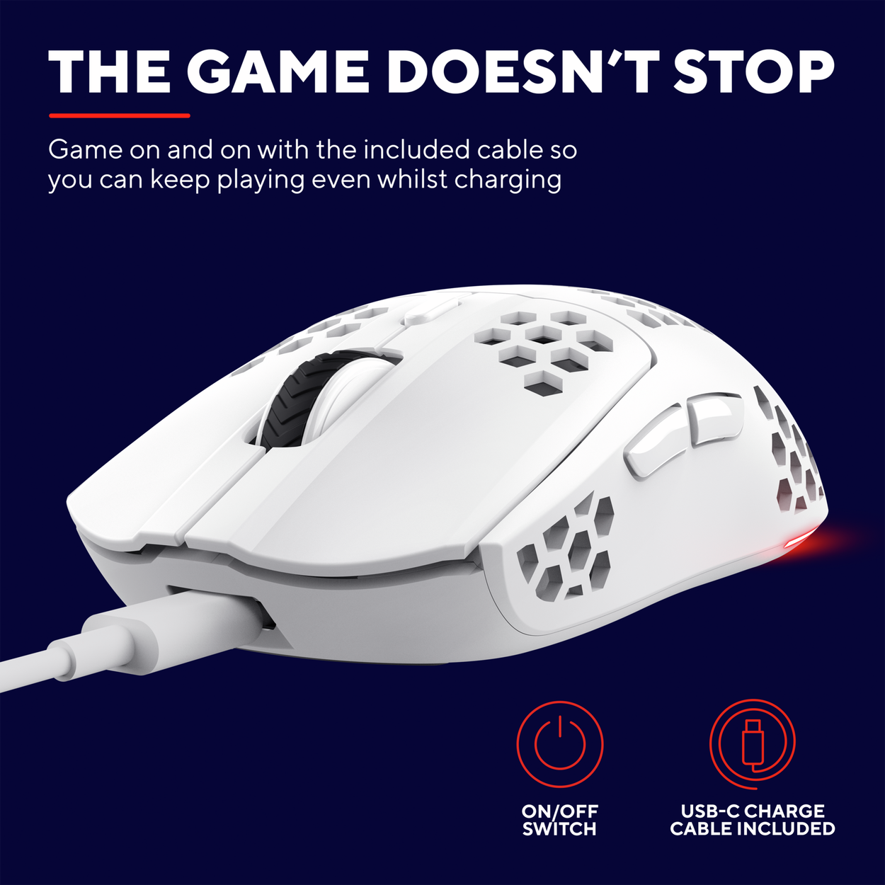 Trust GXT929W HELOX LIGHTWEIGHT gaming mouse