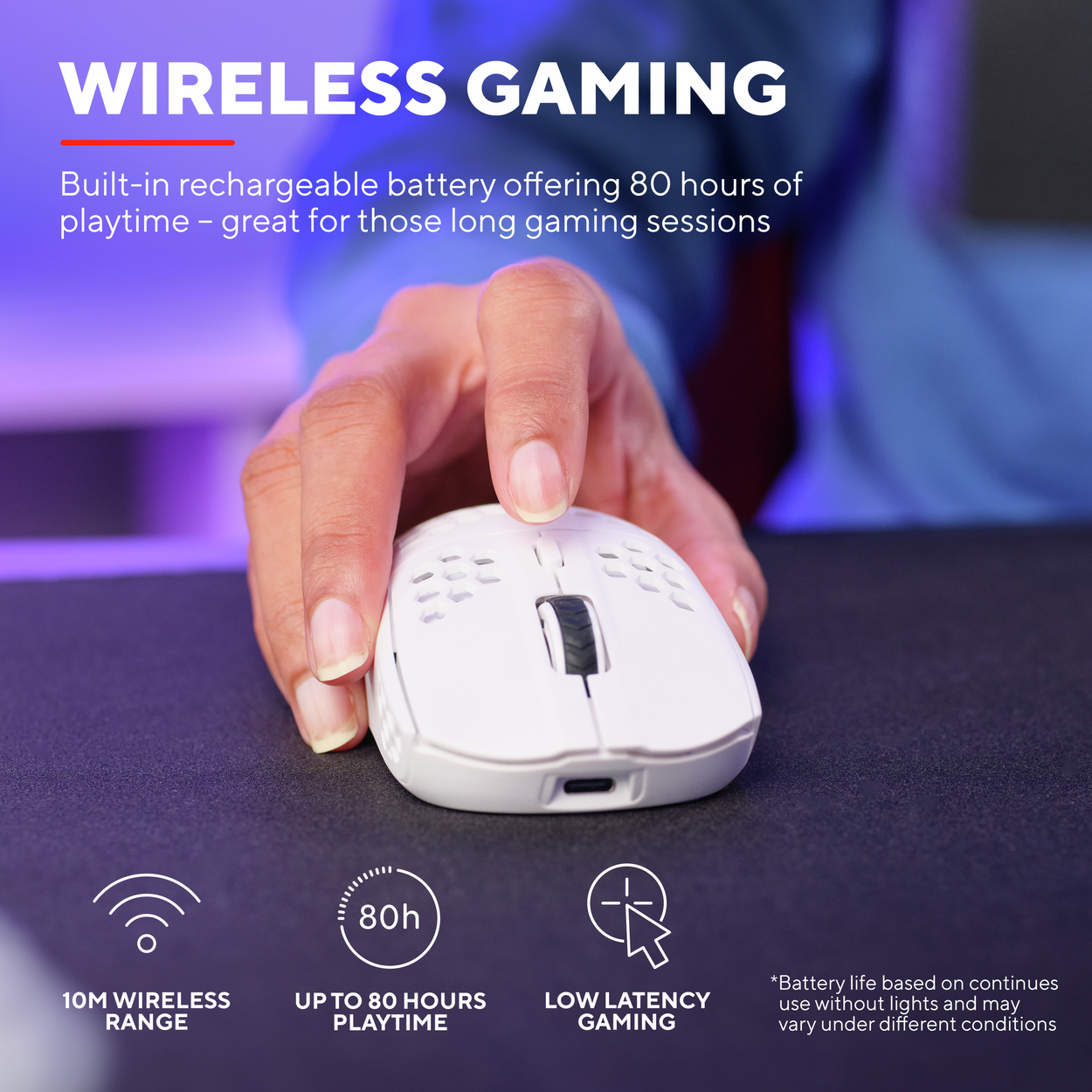 Trust GXT929W HELOX LIGHTWEIGHT gaming mouse