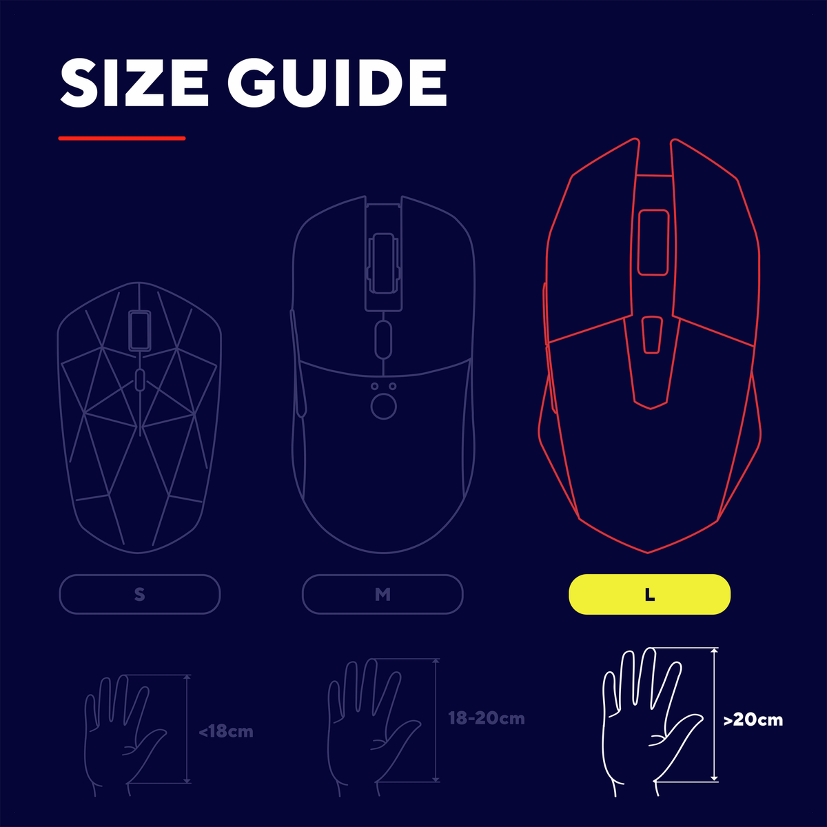 Trust GXT121 FELOX+ Illuminated gaming mouse