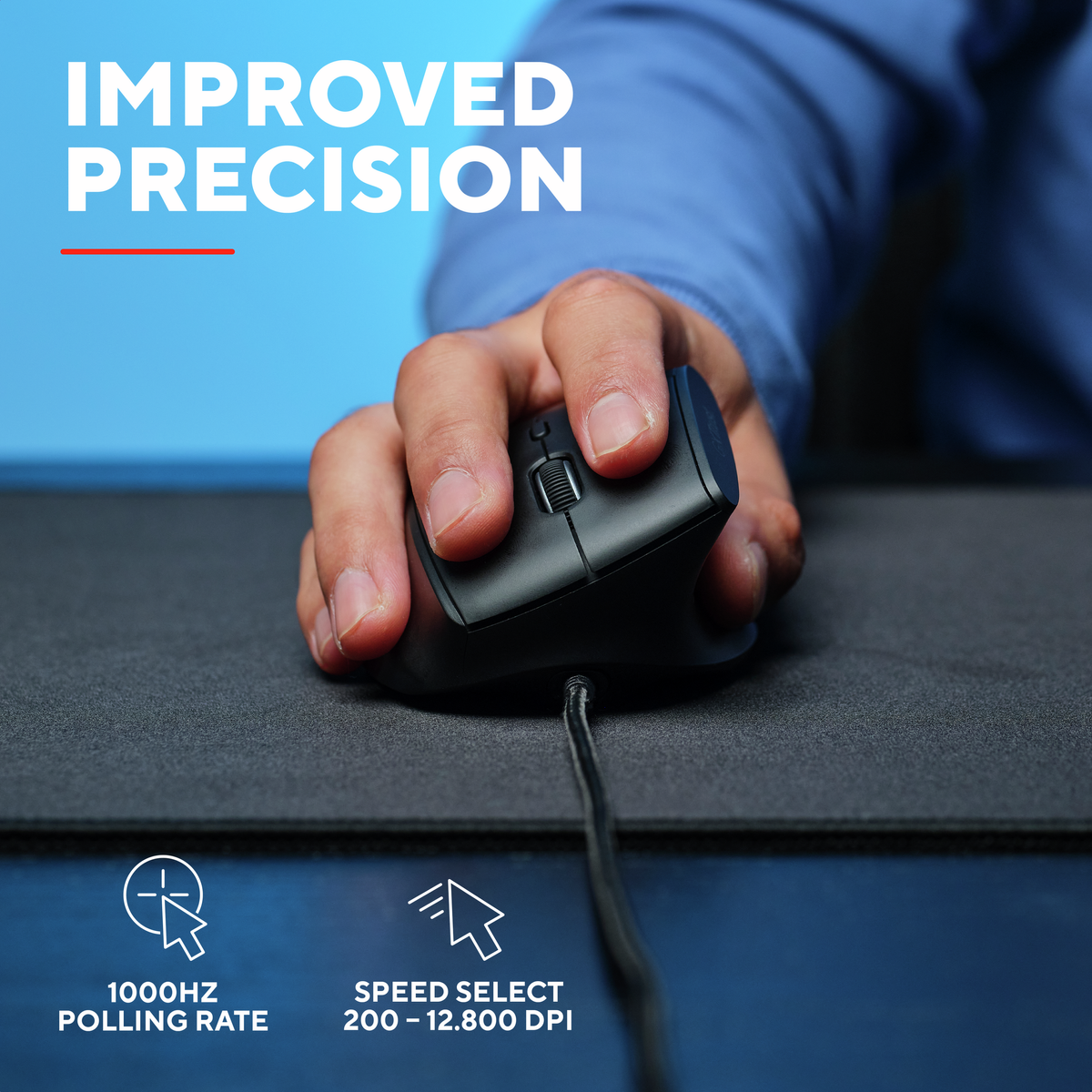 Trust GXT145 REXXA Ergonomic Gaming Mouse