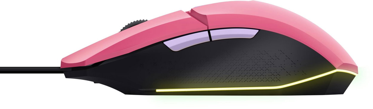 Trust GXT109P FELOX gaming mouse Pink - pink