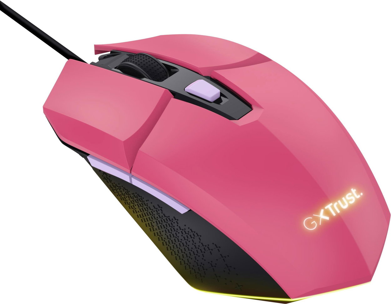 Trust GXT109P FELOX gaming mouse Pink - pink