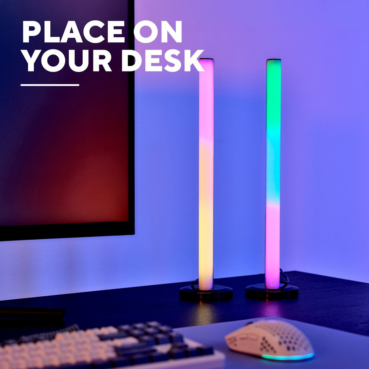Trust GXT908 VYBZ RGB LED Gaming Monitor/TV Bars LED Light