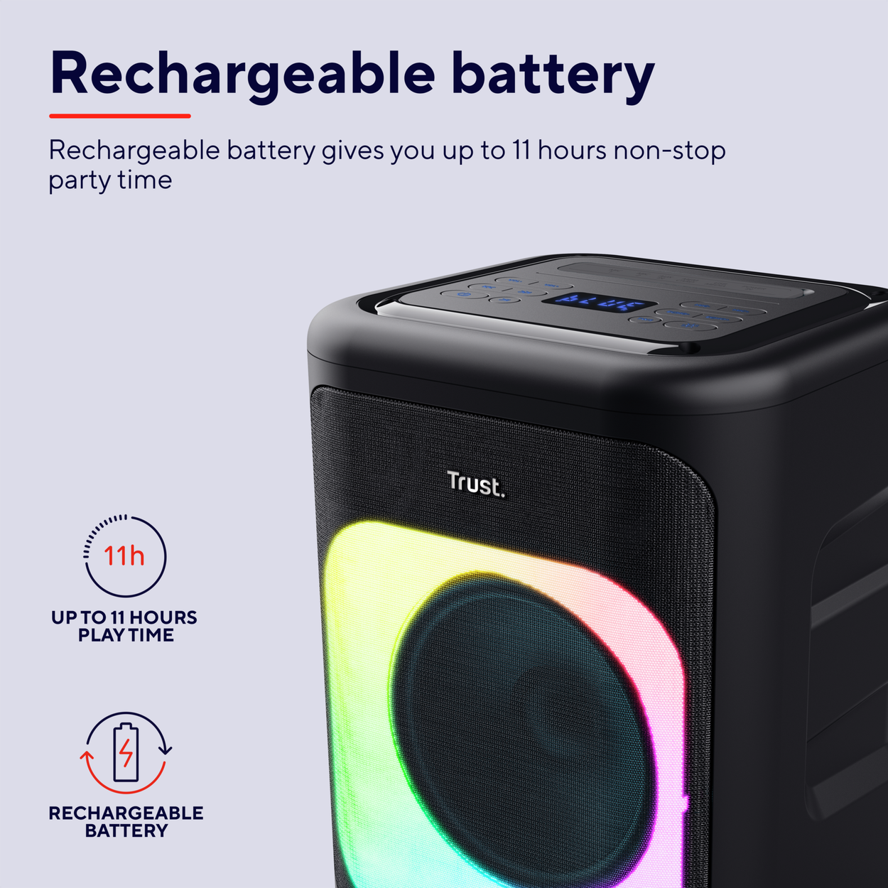 Trust Azura wireless party speaker
