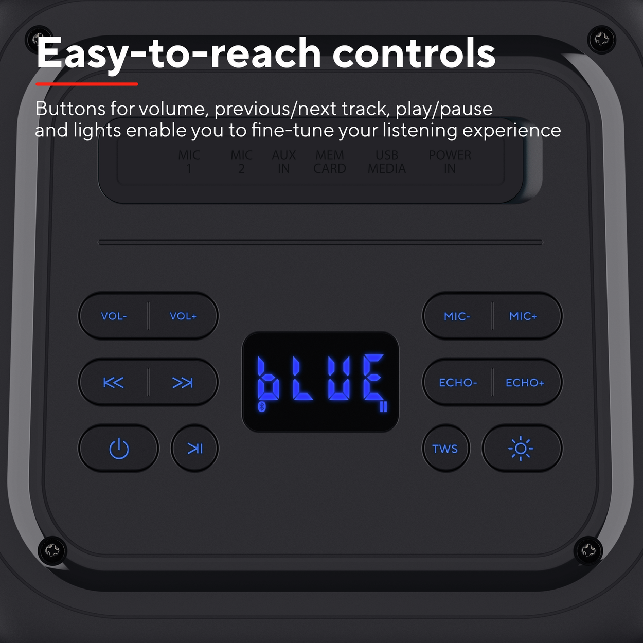 Trust Azura wireless party speaker