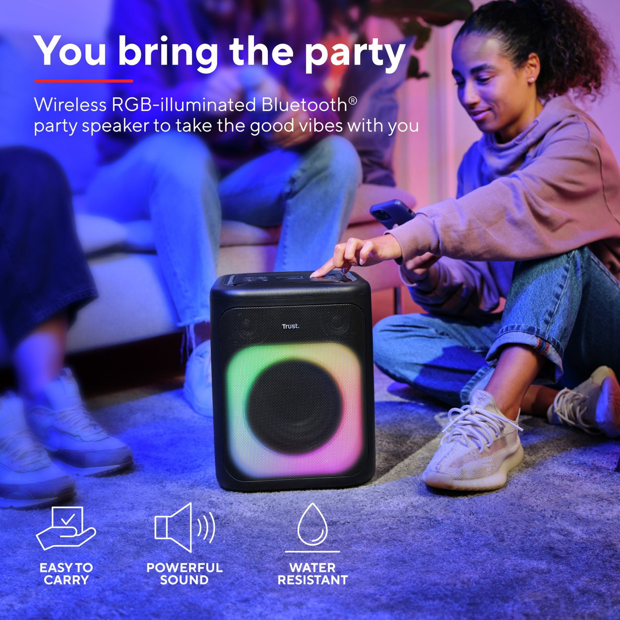 Trust Azura wireless party speaker