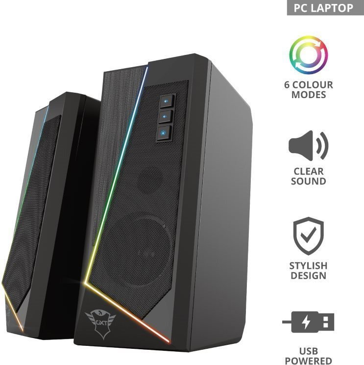 Trust GXT 609 Zoxa RGB Speakers